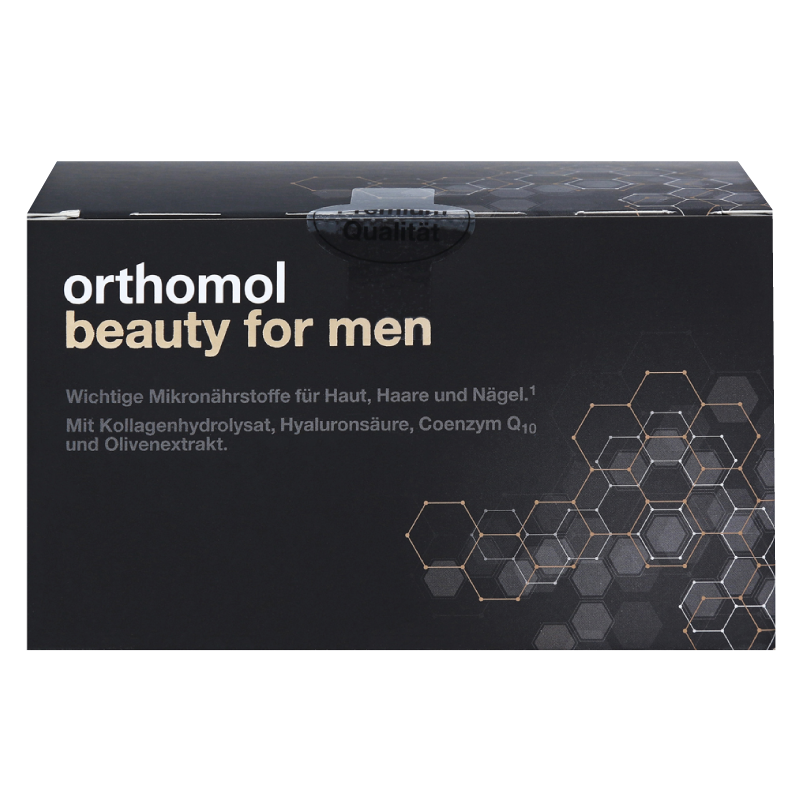 Orthomol Beauty for men питьевая бутылочка для улучшения кожи, ногтей и волос, 30 дней